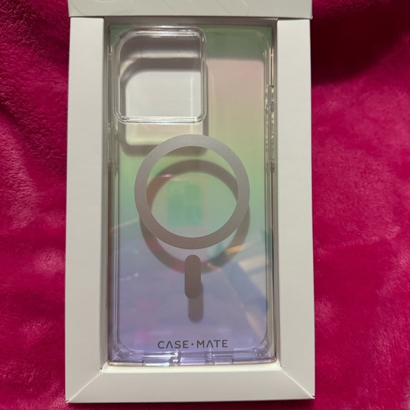 HOST PICK! LN — “Iridescent Rainbow” BLOX iPhone 15 Pro Max Case — Case-Mate - Picture 9 of 11